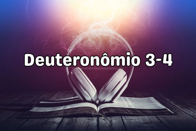 Bíblia Narrada | Deuteronômio 3-4