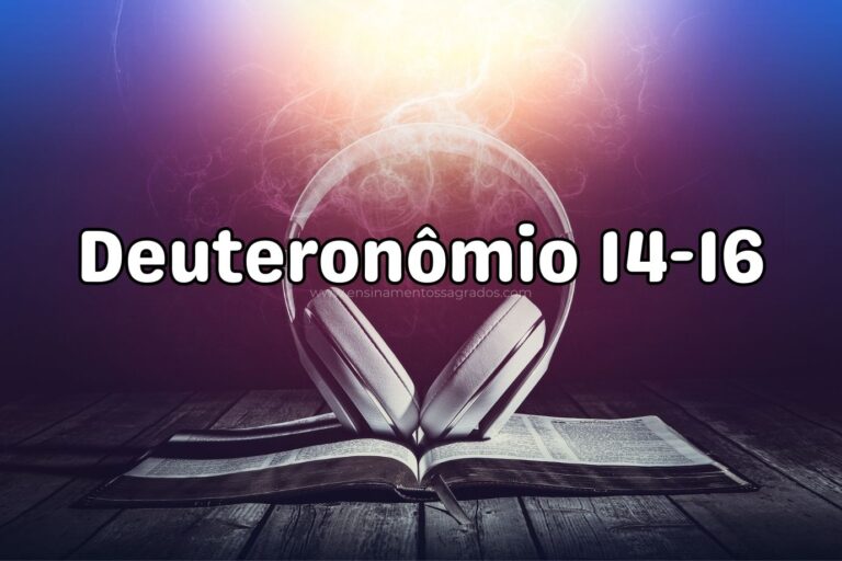 Bíblia Narrada | Deuteronômio 14-16