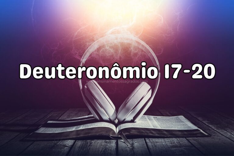 Bíblia Narrada | Deuteronômio 17-20