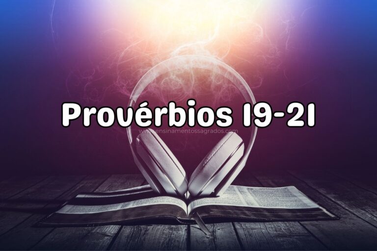 Bíblia Narrada | Provérbios 19-21
