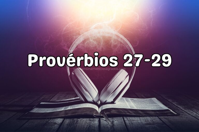 Bíblia Narrada | Provérbios 27-29