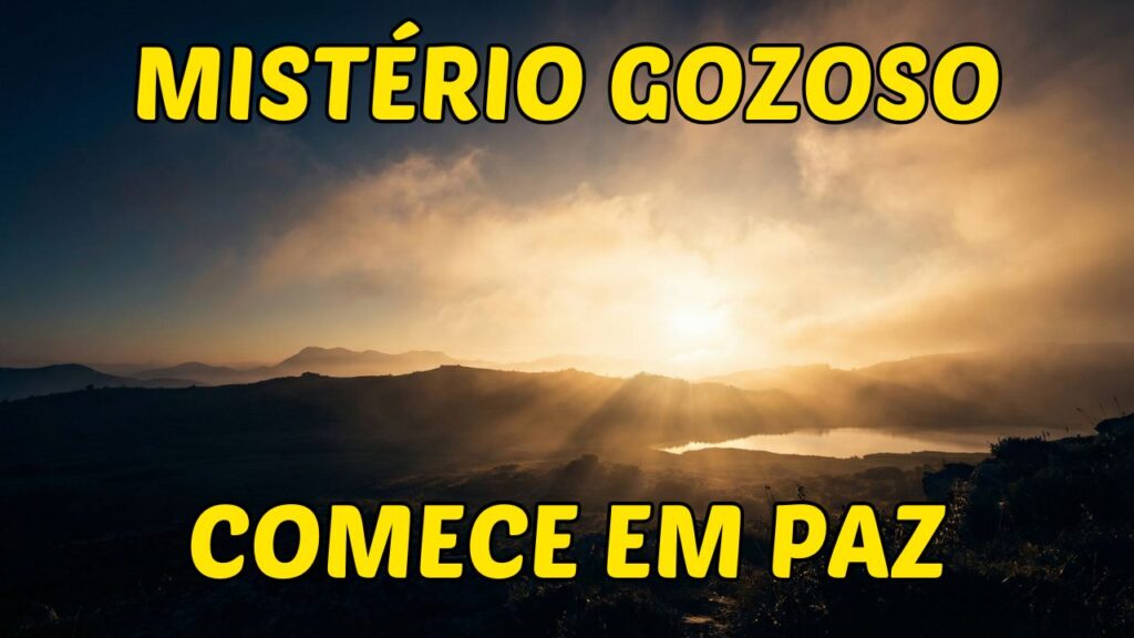 Rosario Mistérios Gozosos