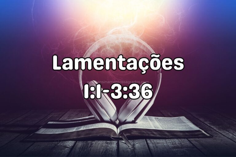 Bíblia Narrada | Lamentacoes 1-3:36