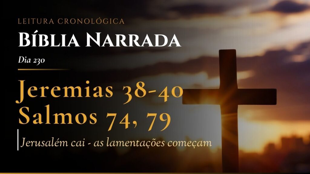 Bíblia Narrada Jeremias Salmos da Bíblia