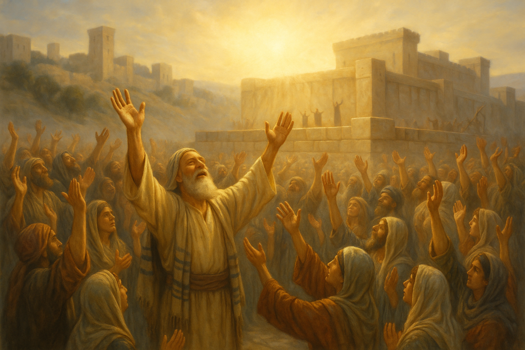 Esdras 3:11 | A alegria da restauração